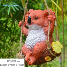 Load image into Gallery viewer, Creative Cute Frogs Cat Dog Resin Lying Santa Claus Statue Garden