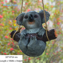 Load image into Gallery viewer, Creative Cute Frogs Cat Dog Resin Lying Santa Claus Statue Garden