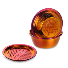 Load image into Gallery viewer, Stainless Steel Drain Pot Food Chopper Vegetable Cutter