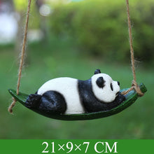 Load image into Gallery viewer, Creative Cute Frogs Cat Dog Resin Lying Santa Claus Statue Garden