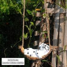 Load image into Gallery viewer, Creative Cute Frogs Cat Dog Resin Lying Santa Claus Statue Garden
