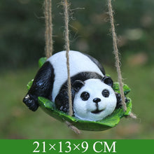 Load image into Gallery viewer, Creative Cute Frogs Cat Dog Resin Lying Santa Claus Statue Garden
